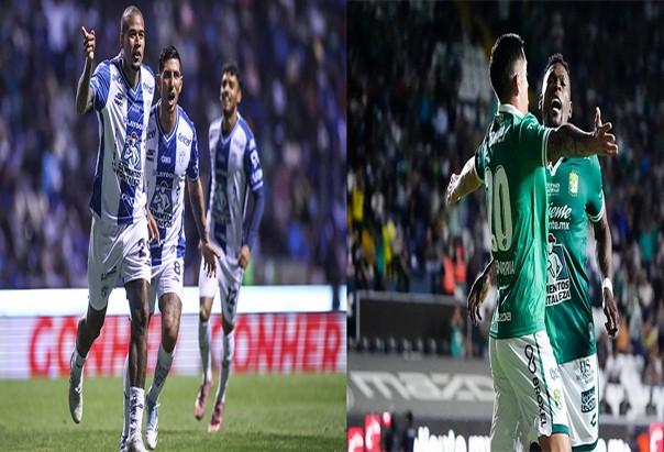 Pachuca derrotó 2-1 a Cruz Azul; León derrotó 2-0 al Atlas.