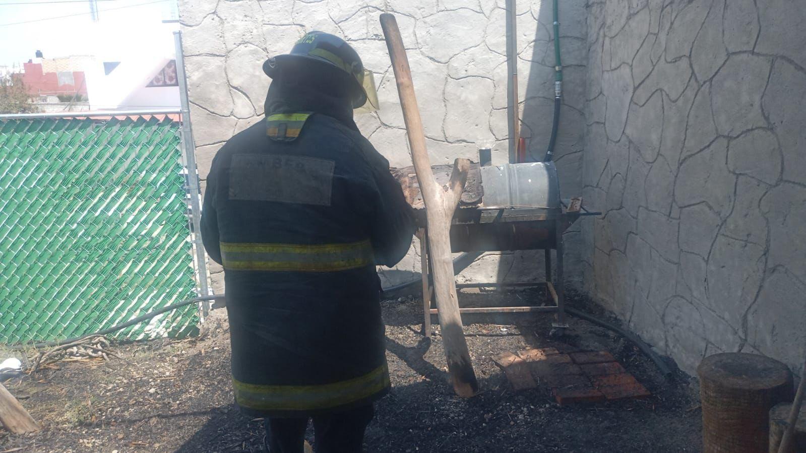 Flamazo en San Francisco Totimehuacán, Puebla, deja lesionada a dos mujeres.