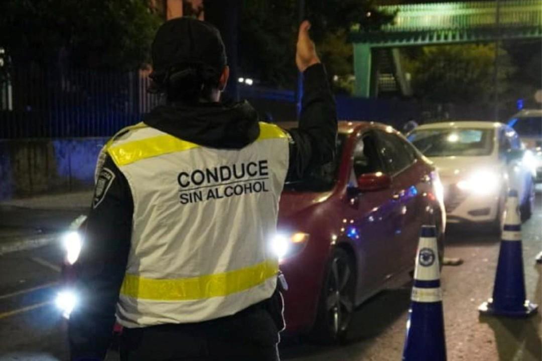 Conduce Sin Alcohol deja 472 conductores sancionados en Semana Santa en la CDMX.