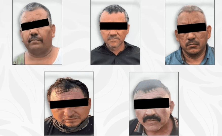 Federales detienen a cinco personas vinculadas a Los Chapitos en Sinaloa.