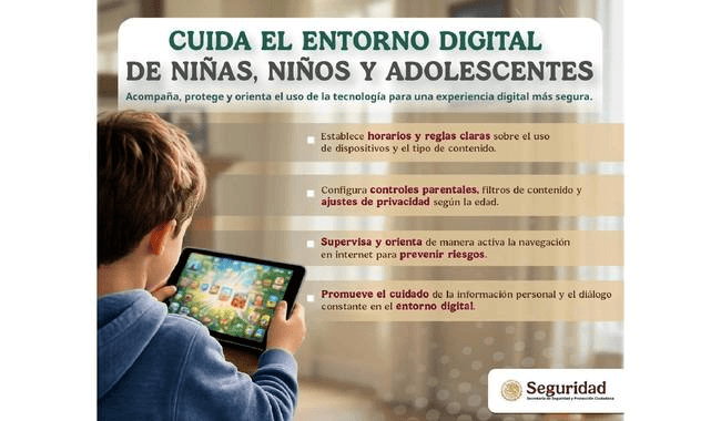SSPC emite alertas para el cuidado del entorno digital de niñas, niños y adolescentes.