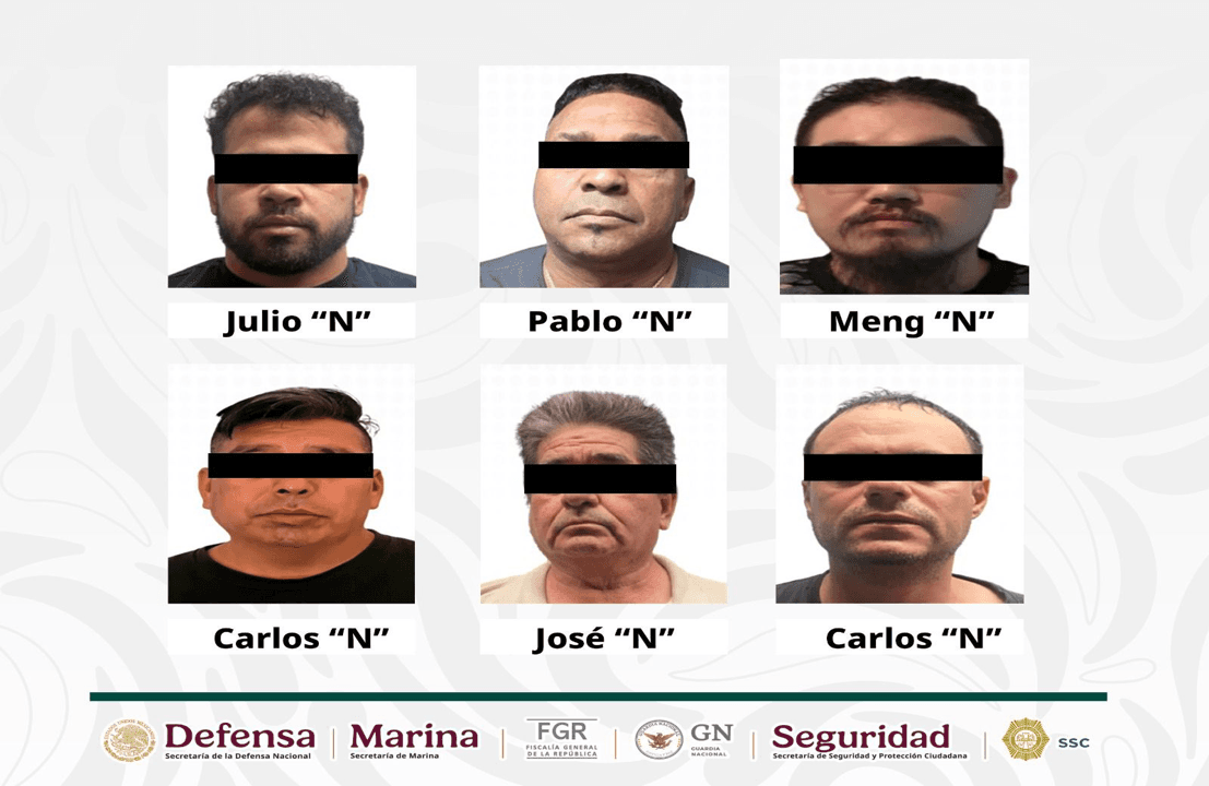 Detienen en la CDMX a líder de célula delictiva vinculada a la venta y distribución de narcóticos.
