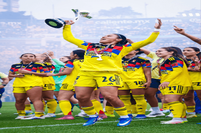Vuelo de altura, América campeonas en la Liga Femenil.