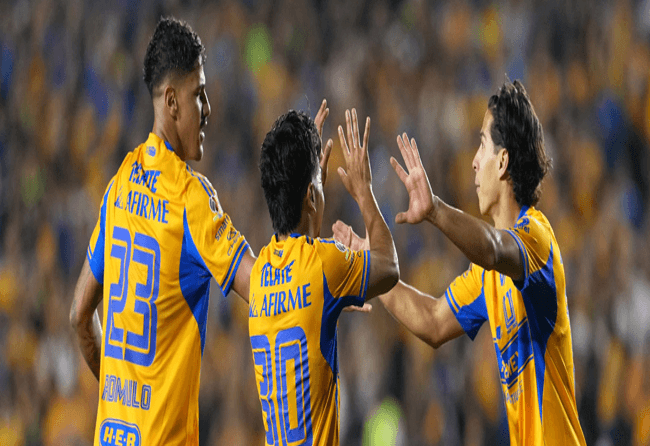 Pegada contundente de Tigres sobre Chivas en la Liguilla.
