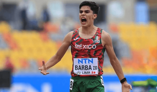 Emiliano Barba brilla en 5km marcha con el oro en Poděbrady 2026.