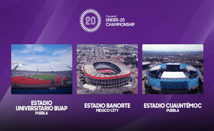 Estadio Cuauhtémoc y de la BUAP, sedes del Campeonato Sub-20 Concacaf 2026.