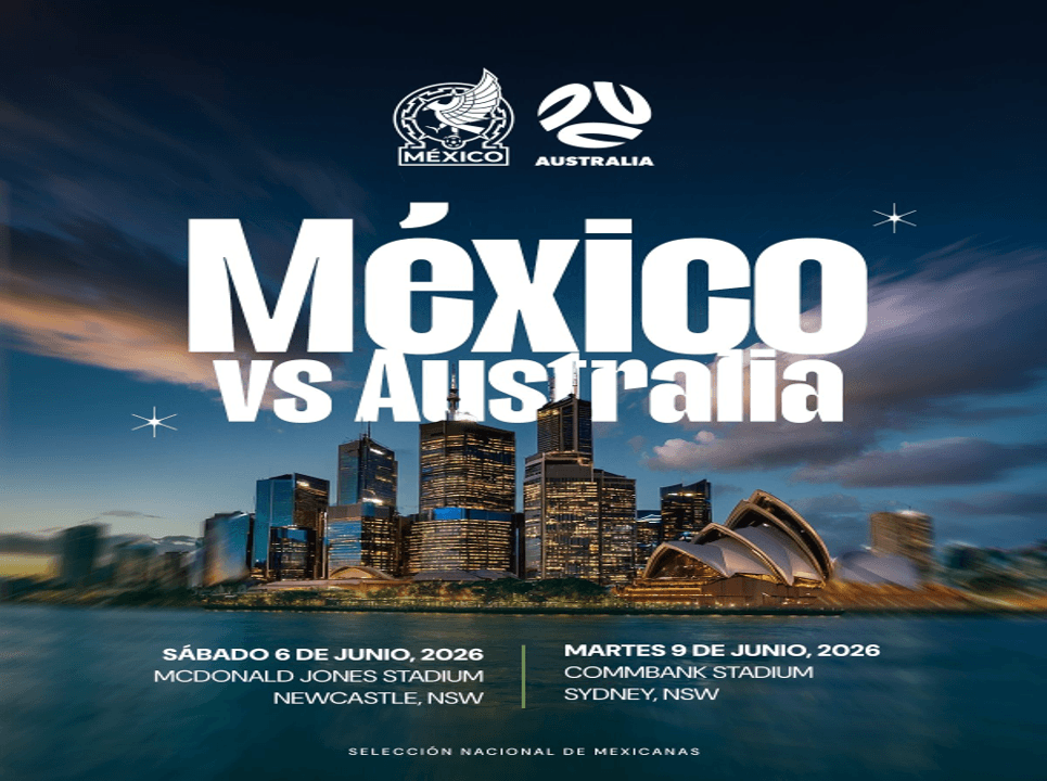 México Femenil viajará a Australia para medirse a las Matildas.