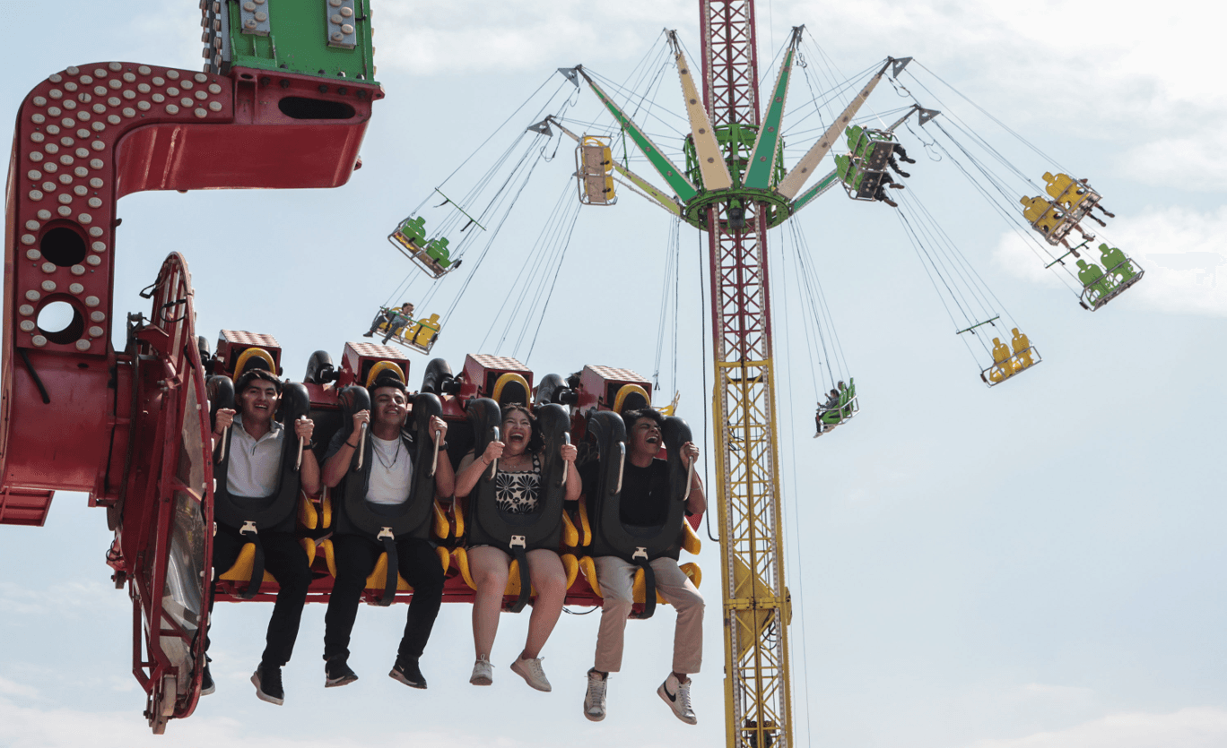 Gran afluencia a la Feria de Puebla este inicio de puente.