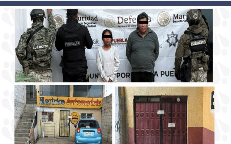 Desmantelan red de pornografía infantil y droga en San José Chiapa.