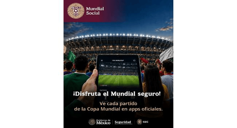 Alertan para evitar fraudes mediante APPS falsas para ver partidos de futbol del Mundial.