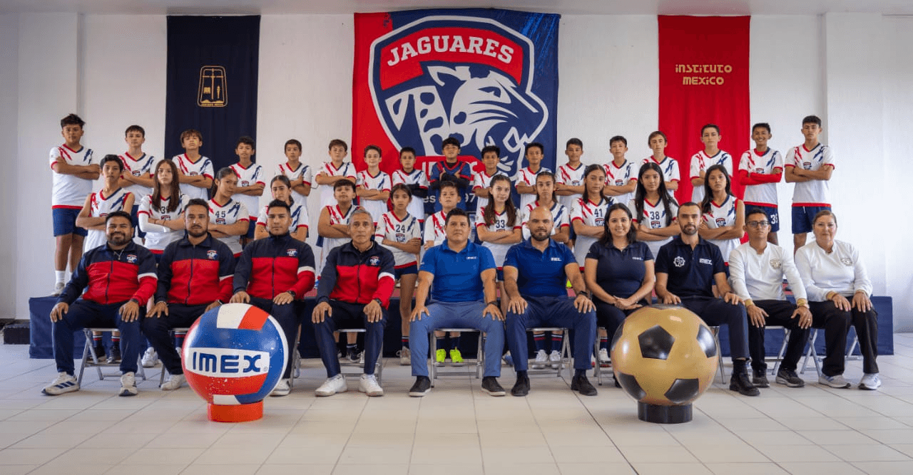 Jaguares IMEX representa a Puebla en Nacional de futbol y voleibol.
