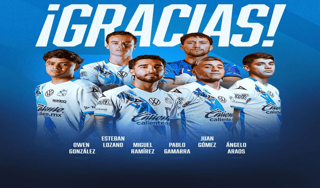 Comienza la limpia, Puebla anuncia primeras seis bajas.