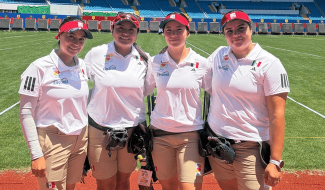 Gana México primera medalla en Copa del Mundo de Tiro con Arco Shanghái 2026.