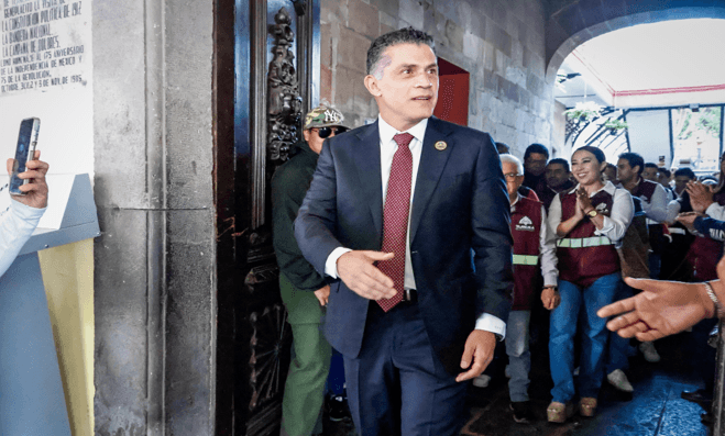Cabildo de Tlaxcala aprueba licencia del alcalde, Alfonso Sánchez.