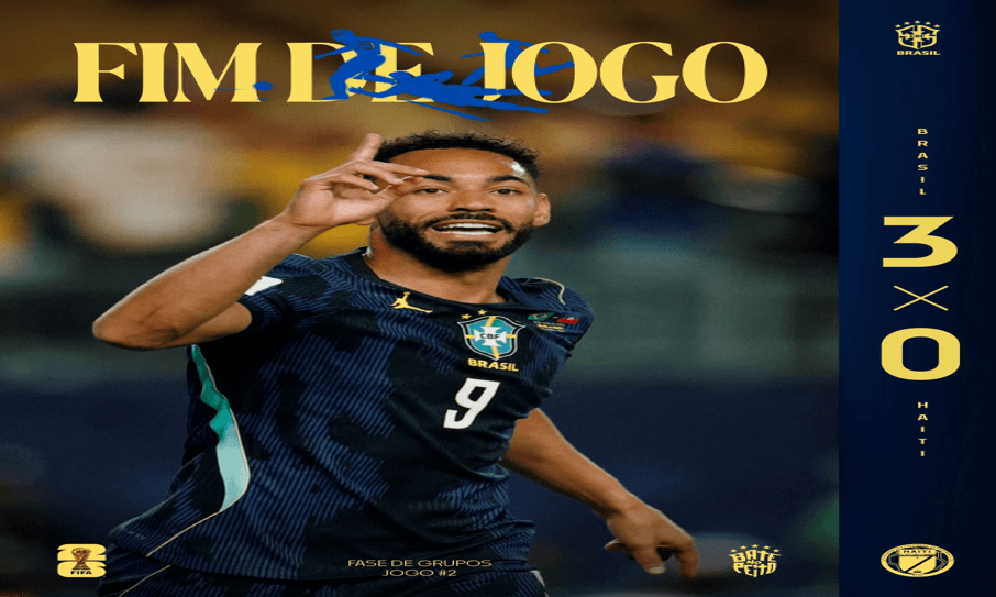 Apareció la magia brasileña y gana 3-0 a Haití.