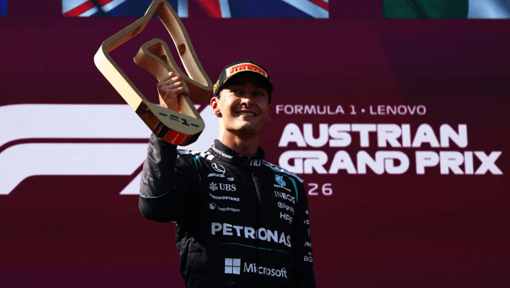 Russell gana en un emocionante Gran Premio de Austria.