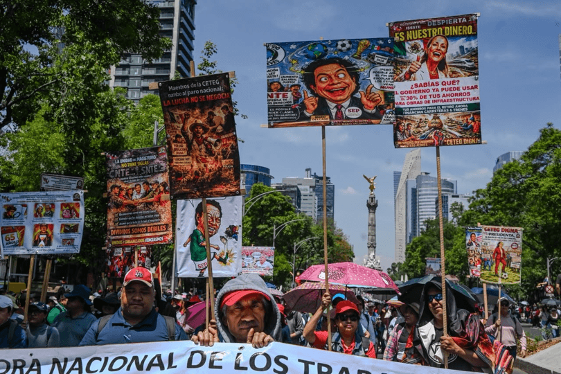 Claudia Sheinbaum afirma que no se reunirá con maestros de la CNTE.