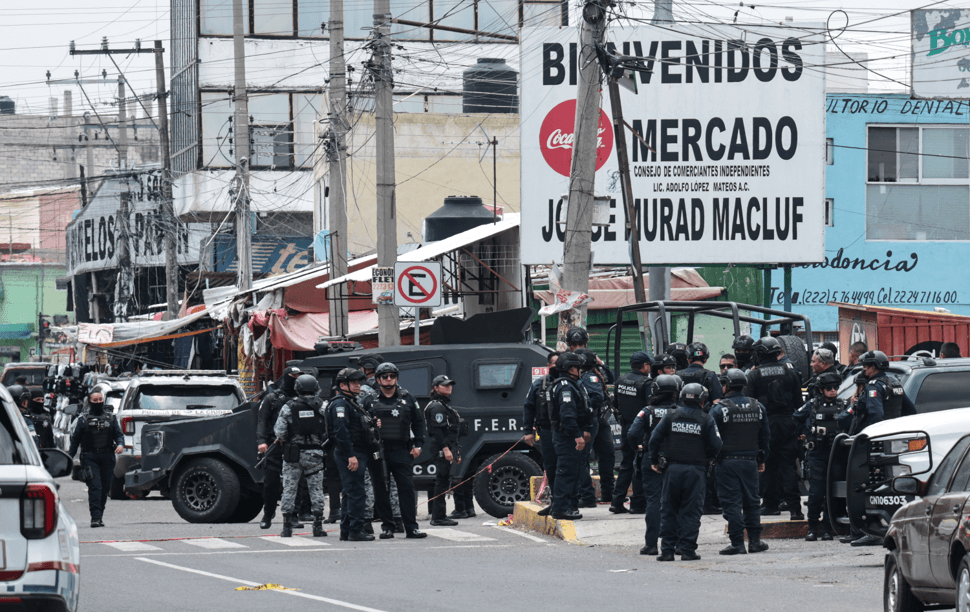 SSP de Puebla reforzará seguridad en el Mercado Morelos.