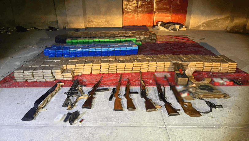 Aseguran más de tres toneladas de cocaína en Tlaxcala y Guerrero.