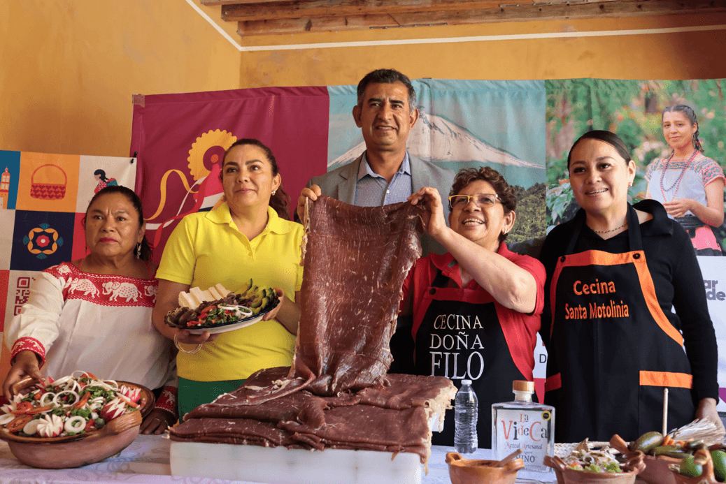 Una delicia: lista la edición 18 de la Feria de la Cecina en Atlixco.