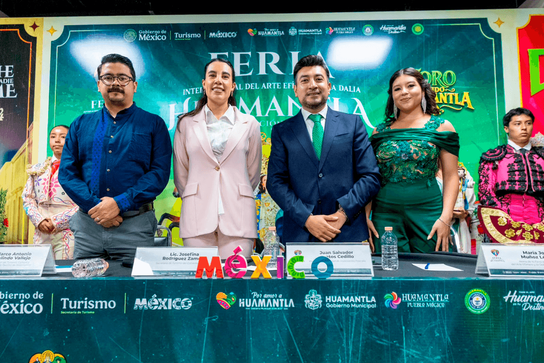Invitan a la Feria Internacional del Arte Efímero y la Dalia Huamantla 2026.