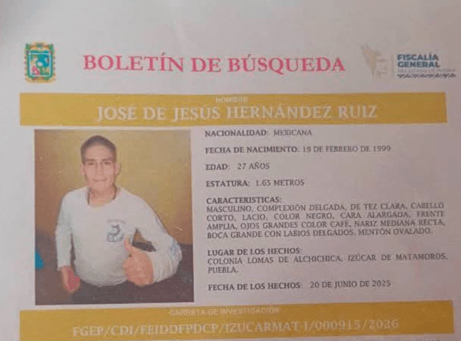 Tras permanecer un año extraviado en Izúcar lo encuentran sin vida