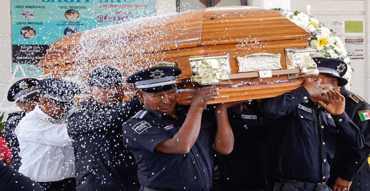 Rinden homenajean al comandante Agustín Malo Martínez en Ocoyucan.
