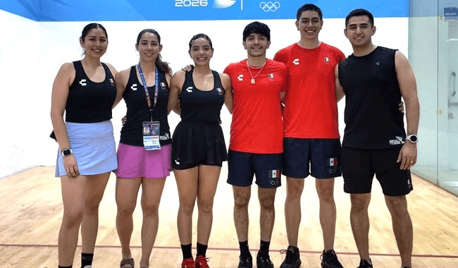 Definidas finales del raquetbol mexicano en los Juegos Centroamericanos.