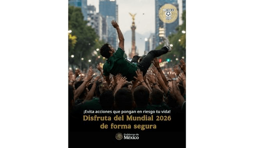 Recomiendan evitar retos virales y conductas de riesgo en festejos de la Copa Mundial 2026.