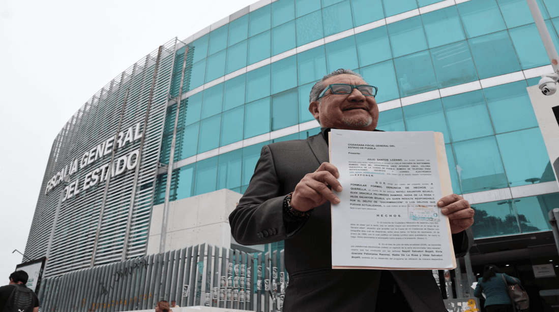 Presentan denuncia en Puebla contra Nay Salvatori y Grace Palomares por discriminación.