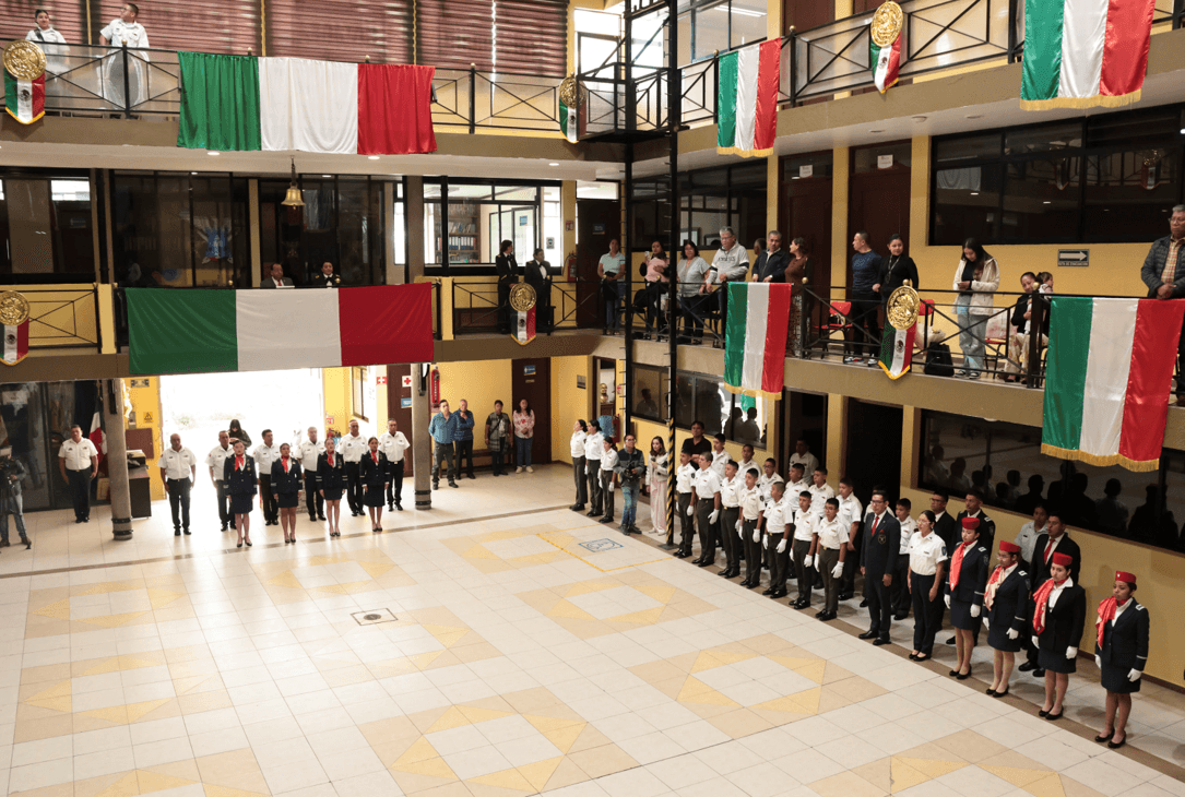 Academia Ignacio Zaragoza en Puebla regresa a sus actividades.