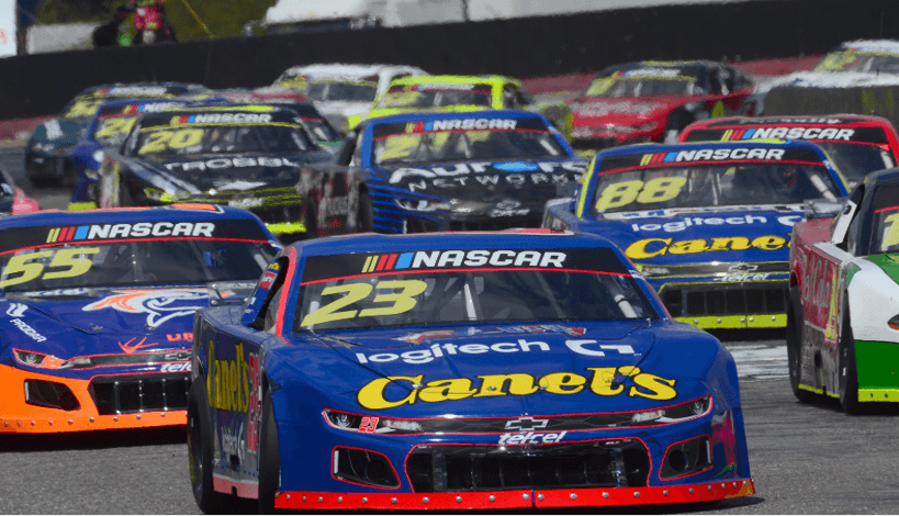 Max Gutiérrez, a finiquitar pase al Chase NASCAR México en Puebla.