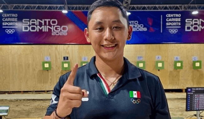 Deportistas militares alcanzan 102 medallas para México en Santo Domingo 2026.