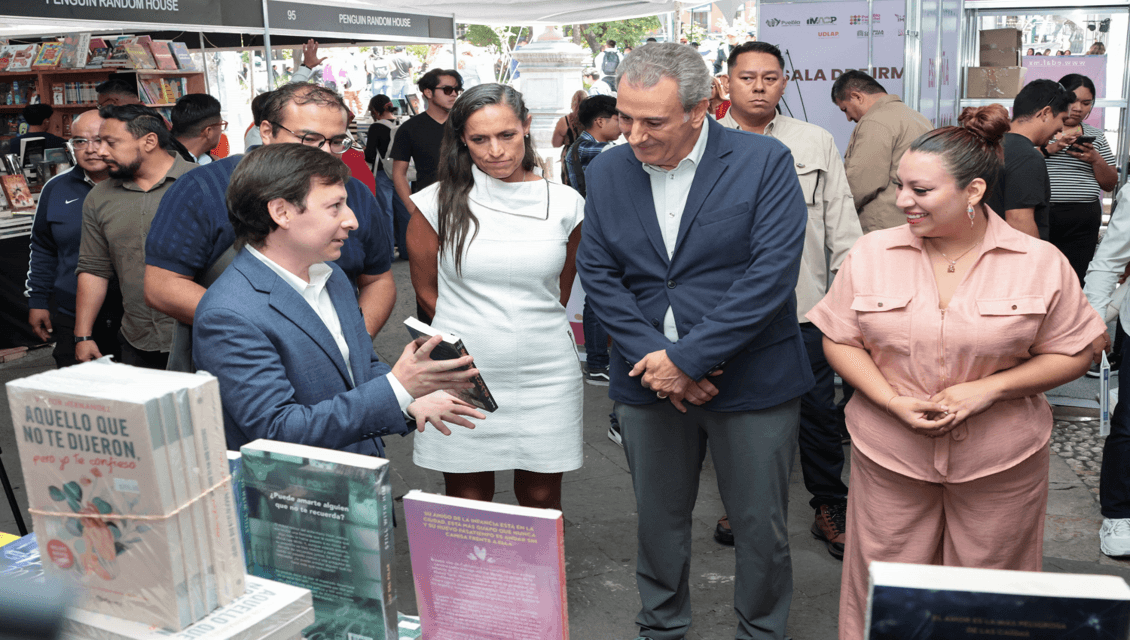 La ciudad de Puebla se llena de literatura, arte y la cultura.