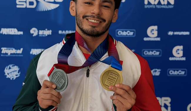 Halteristas mexicanos sumaron cinco medallas en los Juegos Centroamericanos.