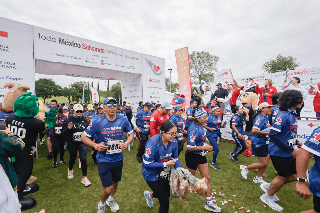 Buena respuesta a la Carrera Todo México Salvando Vidas en Puebla.