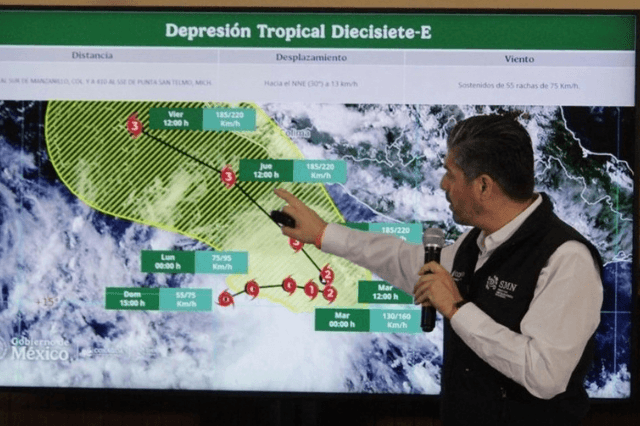 depresión tropical