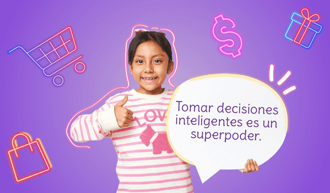 Así puedes ayudar a la niñez mexicana a cuidar su dinero.