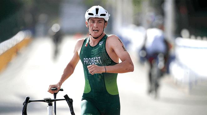 Nicolás Probert y Ariel Ayala representarán a México en el Mundial de Triatlón.