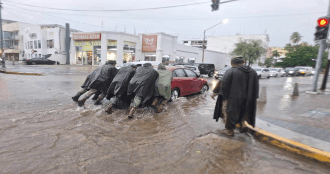 Se prevén lluvias muy fuertes en Sinaloa, Nayarit, Jalisco y Chiapas.