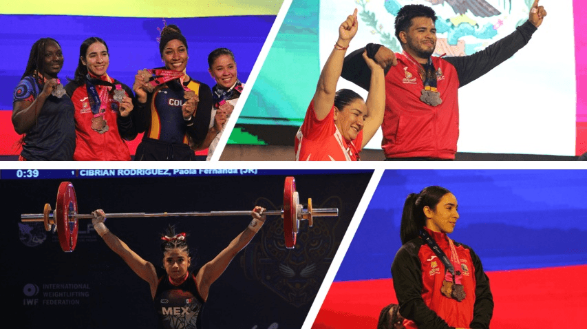 Haltertistas mexicanos con podio en Panamericano en Nayarit.
