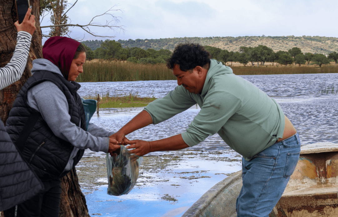 La pesca, el sustento que mantiene vivas a familias de Atlangatepec.
