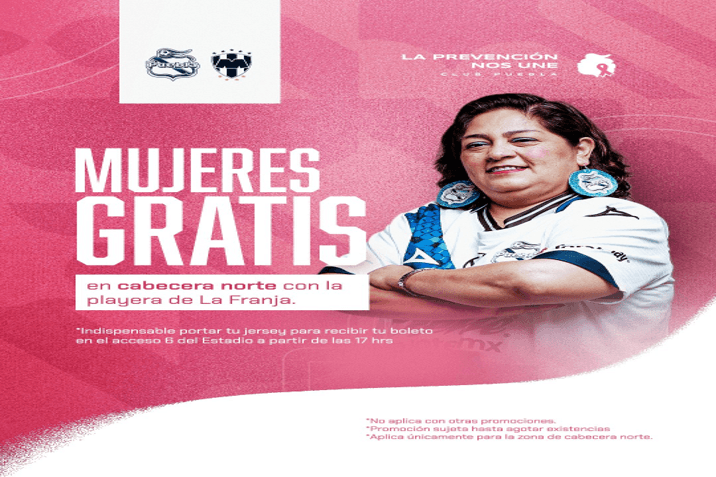 Eres aficionada de hueso colorado al Puebla, lo puedes ver gratis.