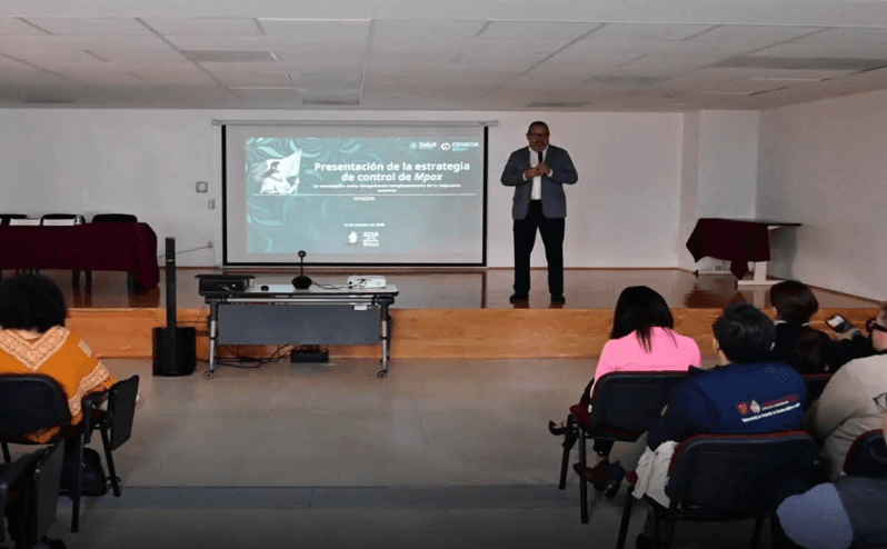 Secretaría de Salud presenta estrategia integral para el control de Mpox.