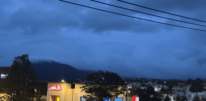 Activan Alerta Naranja y Amarilla por lluvias granizo en la CDMX.