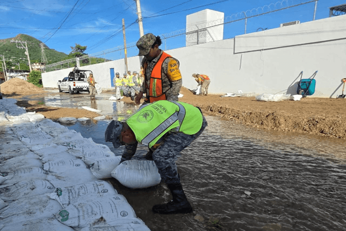 Autoridades mantienen acciones preventivas y de atención por lluvias.