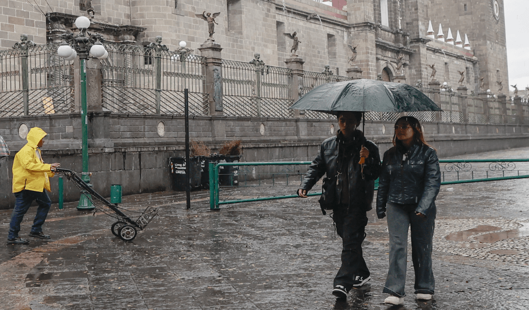 Habrá lluvia intensa en la ciudad de Puebla este domingo por la tarde-noche.
