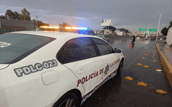 Ligeras afectaciones en Puebla por lluvia de este lunes cinco de octubre.