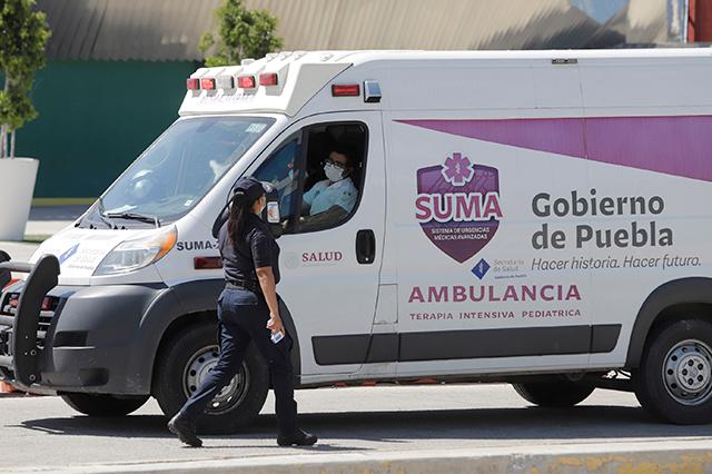 Roban equipo a ambulancia de SUMA en Plaza Loreto