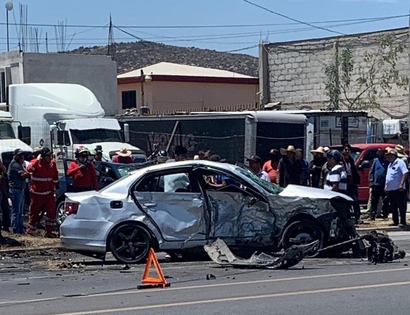Un muerto y un herido deja accidente sobre la federal a Puebla 